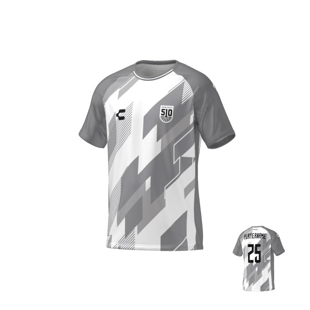 Gray Soccer Jersey Striker for Men Charly