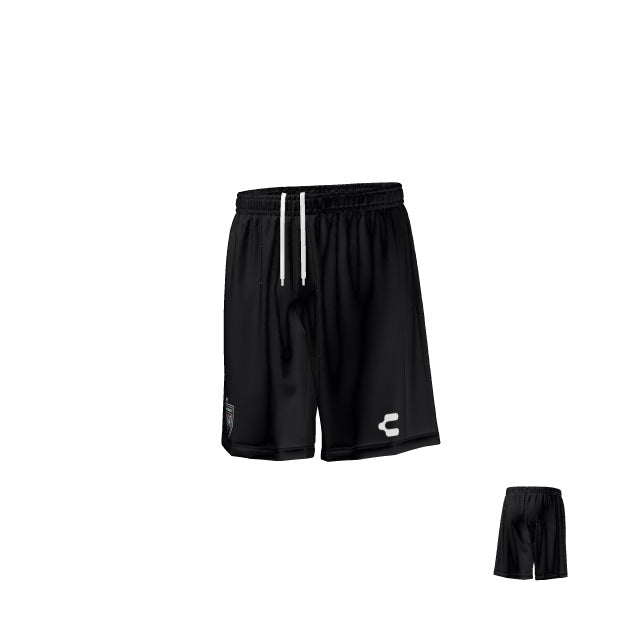 Black Red Soccer Short Striker for Men Charly