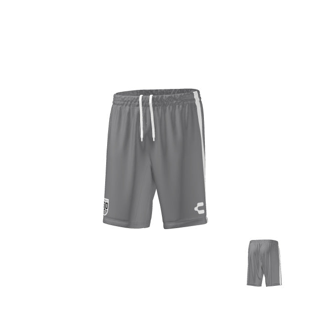 Gray Soccer Short Striker for Men Charly